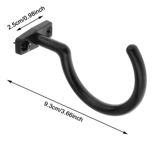 Snooker Billiard Cue Hook Bridge Stick Pool Rack Com Suporte