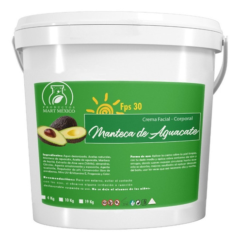 Crema Con Manteca De Aguacate & Filtro Solar