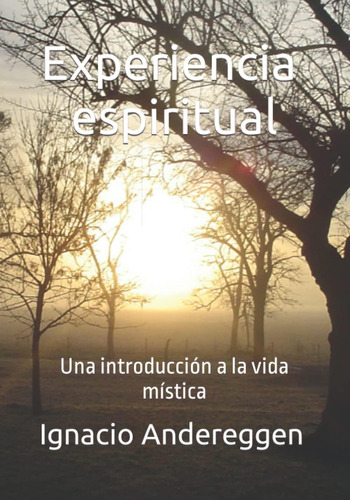 Libro Experiencia Espiritual Una Introducción A La Vida Mís