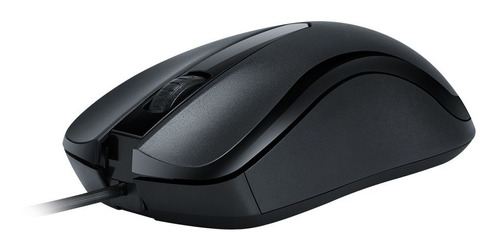 Mouse Twolf V12 Con Cable Color Negro