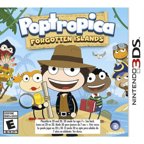 Videojuego Poptropica Forgotten Islands Nintendo 3ds