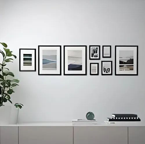 Ikea Set De 8 Cuadros De Artistas Escandinavos Knoppäng