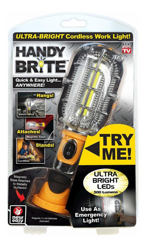 Ontel Handy Brite Heavy Duty Luz Led Inalámbrica Compacto Li