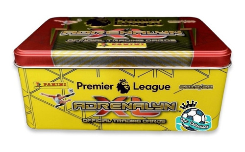 Lata Mega Tin Vacía Adrenalyn Premier League2019-2020 Panini