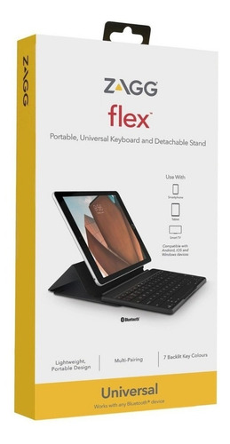 Teclado Portable Zagg Flex Para Galaxy Tab A 10.1 T580 T585