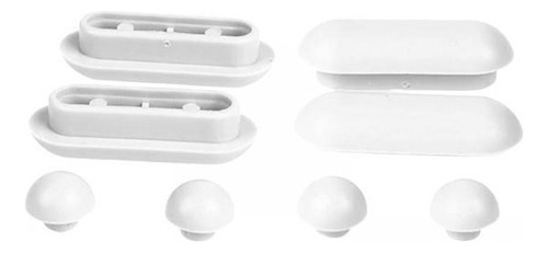 4 Parachoques De Asiento De Inodoro Almohadillas