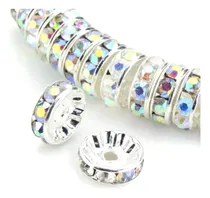 Comprar Perlas Espaciadoras Tipo Rondelle Allb De 4 Mm, Chapadas En 