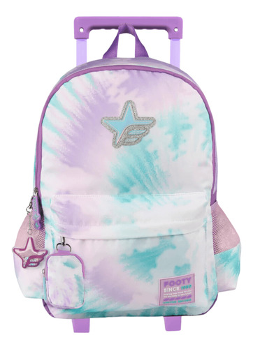 Mochila Footy Big Kids F1061 Batik Carro 18 Lila