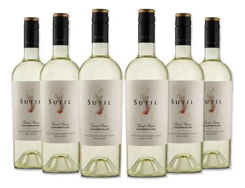 Pack 6x Vinos Sutil Gran Reserva Sauvignon Blanc