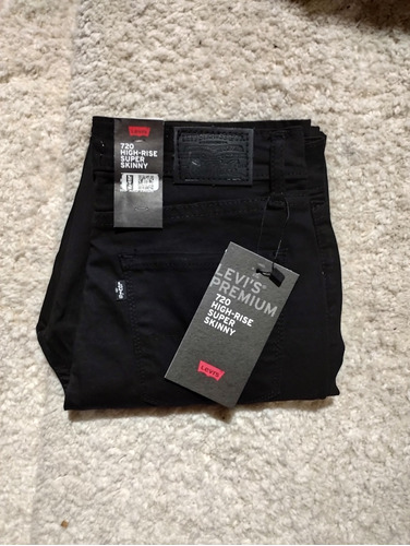 Pantalón Levi's De Mujer 720 Super Skinny, Talla 11 (350)