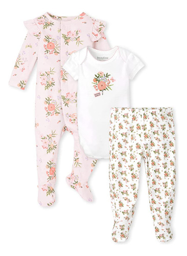 The Children's Place Baby Newborn Take Me Home Set, 100% ALG