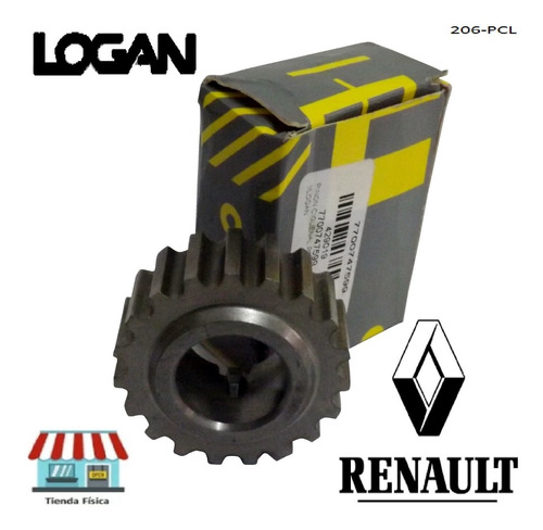 Piñon Cigüeñal Renault Logan Kangoo Symbol 8v