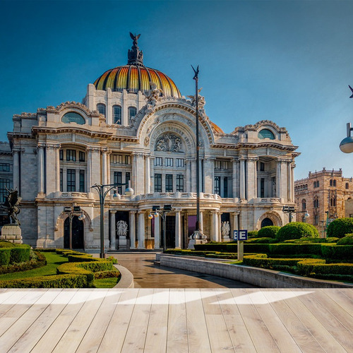 Vinil Adhesivo Tapiz Bellas Arte Mexico Ciudad Decoración