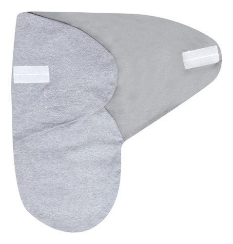 Manta Costalito Envolvente Para Bebé Recién Nacido Color Gris