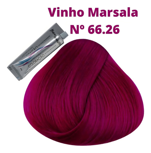 4 Un Tinte Para Cabello Vino Marsala 66.26 Hidraty / Mairibel Tono Vino Marsala N 66.26