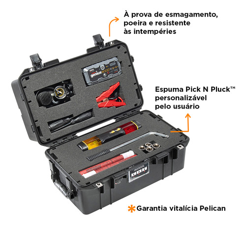 Case 1465 Air Pelican Com Espuma