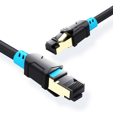 Cable De Red Lan Sstp Cat6 100% Cobre Vention - 25 Metros