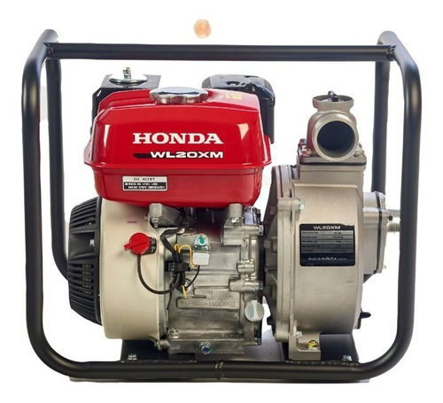 Imagen 5 de 8 de Motobomba Honda Wl20xm-mfx 2x2 Con Alerta 5.5 Hp