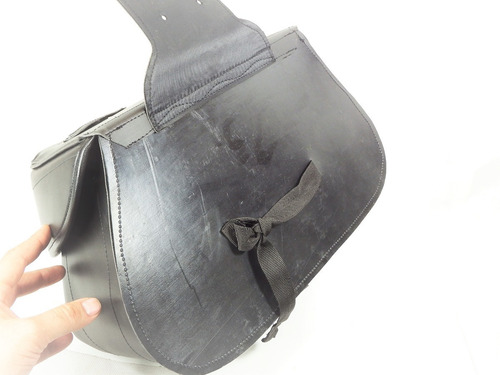 Imagen 7 de 10 de Alforjas Motos K2 Con Broche +portaherra 44x25x18 28 Lts Lk