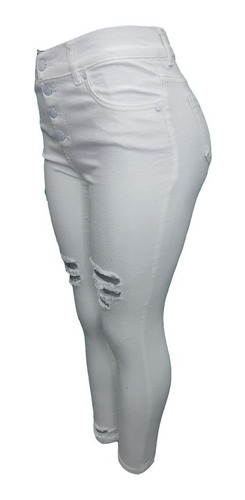 Imagen 3 de 8 de 3 Pantalón Jean De Dama Corte Bajo