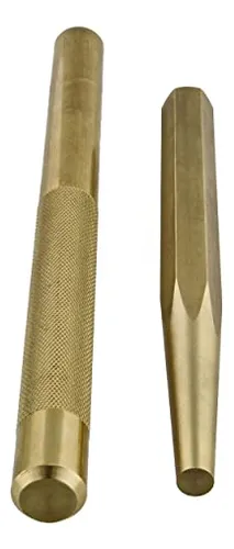 Juego De Perforadoras Abn Large Brass, 2 Piezas, Juego De Pe