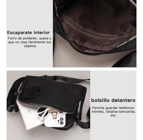 Bolso Mochila Mujer Multifuncional Antirrobo Para Antirrobo