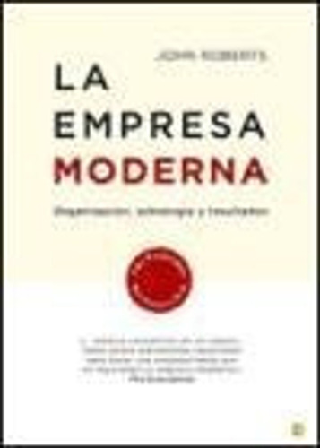 Empresa Moderna, La - John Roberts, De John Roberts. Editorial A.bosch En Español