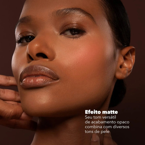 Blush Cremoso Caramelo Edition Efeito Matte 6g Océane