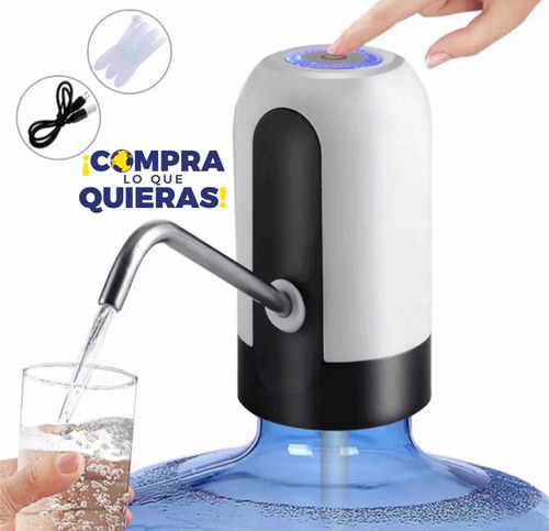 Dispensador De Agua De Botello Eléctrico Recargable  Bomba