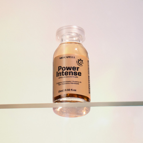 Ampola de Reconstrução Capilar Power Intense 15l Mio Capelli