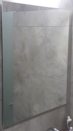 Espejo Sin Marco 60x40 Ideal Baños Listo Para Colgar Calidad