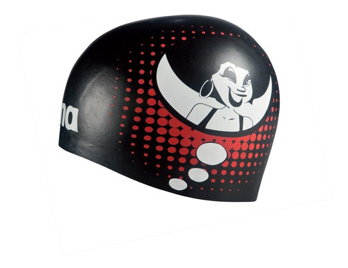 Imagen 2 de 2 de Gorra Natacion Arena Silicona Poolish Moulded Dibujos Y Colores Baires Deportes Dist Oficial Local En Oeste Gran Bs As