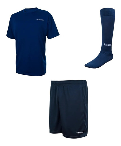 Camiseta Short Medias Hombre Futbol Futsal Deportivo Combo