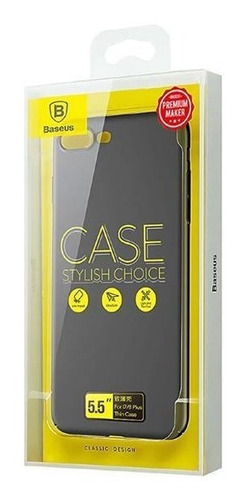 Imagen 6 de 7 de Carcasa Para iPhone 7plus/8plus Thin Marca - Baseus + Mica