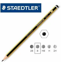 Comprar Lápiz Grafito Negro Noris Staedtler B Nº1 Color Gris