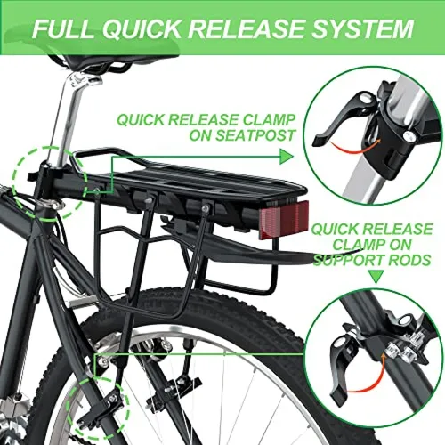 Las mejores ofertas en Portaequipajes Trasero Bicicletas sin marca y  Pannier racks para Folding Bike