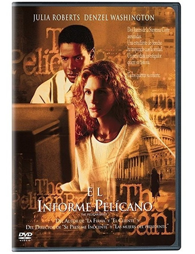 El Informe Pelicano Julia Roberts Pelicula Dvd