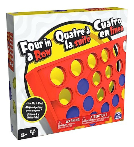 Juego De Mesa Cuatro En Línea Para Niños Y Familias