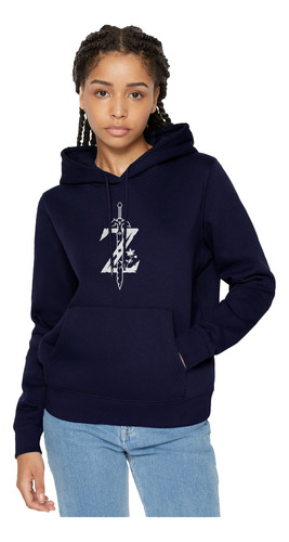 Buzo Hoodie Con Capota Zelda Serie Video Juegos Nintendo M