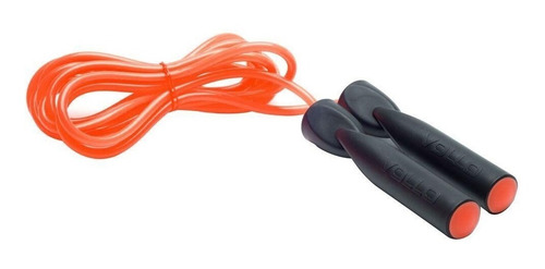 Corda Vollo Vls-3118 - Preto E Laranja Com Rolamento