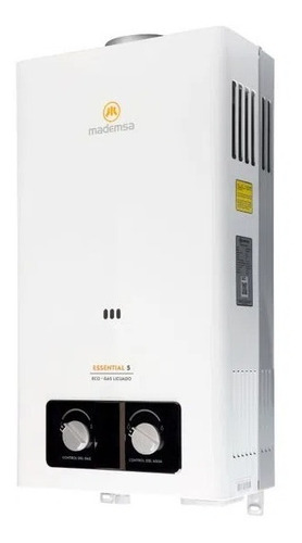 Imagen 3 de 7 de Calefont a gas GLP Mademsa Essential 5 Eco blanco