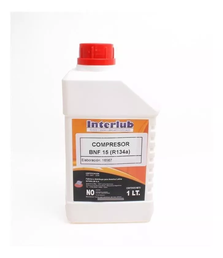 Aceite Para Compresores Bnf 15 X 1lt