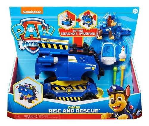 Paw Patrol Vehiculo Transformable Chase Marshall Tiendajyh
