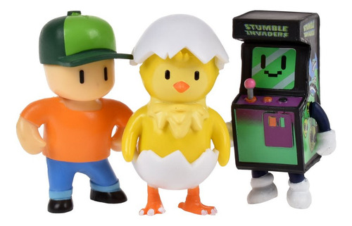 Pack 3 Figuras 5 Cms Stumble Guys - Hatchling