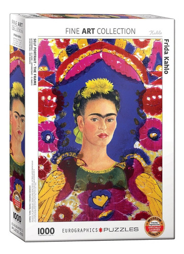 Rompecabezas Frida Kahlo Arte Marca Eurographics®