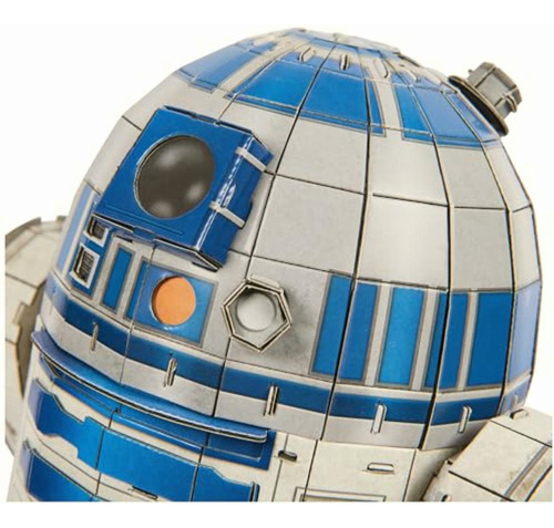 4d Build, Kit De Maqueta De Cartulina De R2-d2 De Star Wars,