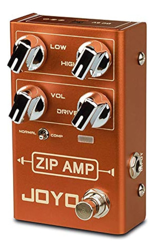Joyo R-04 Zip Amp Pedal Efecto Fuerte Compresión Overdrive P