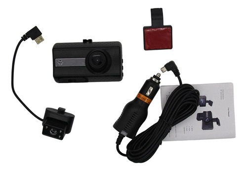 Cámara Dvr Video Dash Para Coche, 360 Grados, Hd, 1080p, Vis