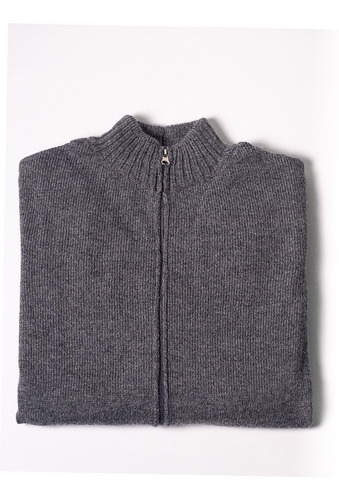 Imagen 3 de 7 de Campera Cuello Polo, Con Cierre Y Bolsillos