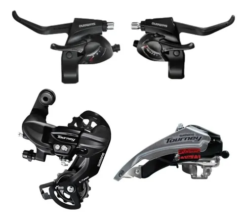 Transmisión 2 x online 7 shimano tourney